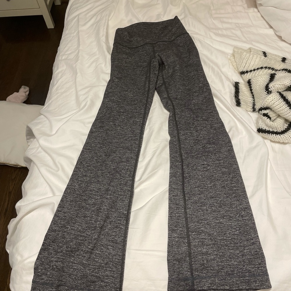 Lulu flare leggings size 4